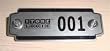 Storelogic 2VUV9 Number Plate, Numbers 11-25, PK 15