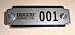 Storelogic 2VUV9 Number Plate, Numbers 11-25, PK 15