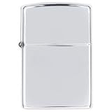 New Zippo High Polish Chrome Lighter Stylish Modern Design High Quality Practical Popular