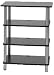 Sanus Systems AFA Accurate Furniture Audio Stand (Black)