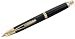 Pilotpen 60265 Black w/Gold Accents Medium Nib