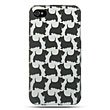 iPhone 4 Crystal Case Silver with Black Schnauzer Verizon ATT