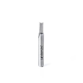 Amana Tool 45202 Straight Plunge 3/16-Inch Diameter by 7/16-Inch Cutting Height by 1/4-Inch Shank Solid Carbide Cutting Edge Router Bit