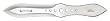 Gil Hibben Throwing Competition Triple Knife Set (Stainless, 12-Inch)