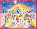 Advent Calendar Baby in a Manger