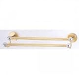 1072 Style 18 Double Towel Bar - Polished Brass By Allied Brass