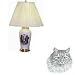 maine coon - Porcelain Lamp with Maine Coon Cat