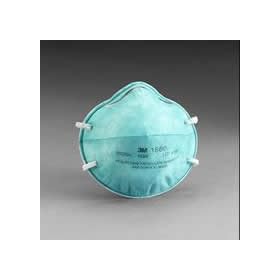Surgical Mask - 3M 1860 N95 Surgical Mask - Size Regular Case of 120