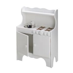 Child's Kitchen Center in White by 
