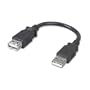 USB 2.0, Cable 6inch A Male To A Female
