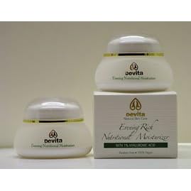 Evening Rich Nutritional Moisturizer 2 Oz By Devita Natural Skin Care