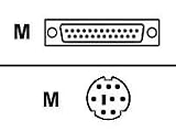 Paradyne RJ48 To DB15 Crossover Cable For Ds1Port