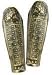 Heavy Duty Plastic ROMAN LEG GUARDS gladiator costume