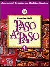 Paso a Paso Assessment Program on Blackline Masters