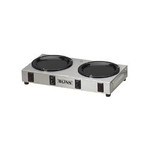 2 Station Warmer Plate, Stainless Steel  Matte Black (BUNWX2) Category: Heat Lamps, Food... by 