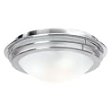 Access Lighting 50135-BS/FST Genesis Flush Mount Ceiling Light