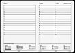 TAGESKALENDER MASTER DIN A4 2012 - 352 Seiten - Agenda Leuchtturm1917 12 MONATE 2012