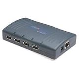 UB4100001-02 Device Server USB To Ethernet 100-120VAC To 5 Vdc