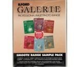 Ilford Galerie 8 1/2 x 11 Inch Sample Pack 16 Sheets (1128279)