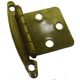 Decor Overlay Hinge, Antique Brass