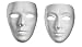 Blank Male Mask