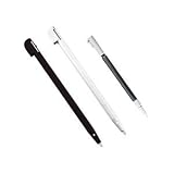 Intec - Stylus - black, light gray, charcoal - plastic, metal (pack of 3 )