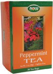 Peppermint Tea by NOW Foods - (30 Bags)