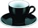 Dürkop Classic Espressotasse + Untertasse, schwarz