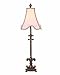 Vintage Gold Fleur De Lis Buffet Lamp