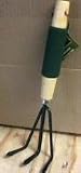 Green Metal Garden Trowel, Hand Shovel with Soft Foam Grip, 14.5 Inch