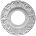 Westinghouse 77027 - 10" Medallion Victorian Style White Finish