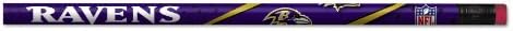 Baltimore Ravens Wood Pencil, Bulk, 1 Box of 144 - NFL (WDP-QQA)
