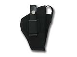 Bulldog Cases Hybrid Belt Holster Ambidexterous Black 5" 1911 5", Para P14, EAA Witness