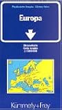 Europa 1 : 4 500 000 - Stra&szlig;enkarte - Physikalische Ausgabe - Mit Sehensw&uuml;rdigkeiten: Pysikalische Ausgabe - Mit Sehensw&uuml;rdigkeiten: Physical (International Road Map) - K&uuml;mmerly + Frey