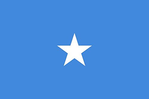 Perfectflags Somalia Flag 5ft x 3ft Large - 100% Polyester - Metal Eyelets - Double Stitched