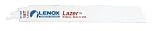 LENOX 20180-9118R 9 18TPI LAZER Heavy Duty Metal Cutting Bi-Metal Reciprocating Saw Blade - 5 Pack
