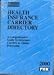 Book Health Insurance Carrier Directory, 2000:  Comprehensive Guide to Insurance Carriers &