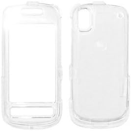 Clear Snap-On Cover Hard Case Cell Phone Protector for Samsung Instinct S30 M810