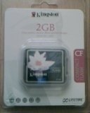 Electronics : Kingston 2 gb Compact Flash card in retail packaging