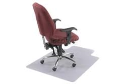 Office Chair Mat 45" W X 53" L For Carpeted Floor