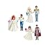 Fairytale Wedding Tale Gift Set. Disney Princess Ariel and Prince Eric, Snow White and Prince Charming and Cinderella with Prince Charming.