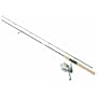 Quantum Optix Spinning Combo Optix Reel with 6'6-Inch Light 2 Piece Rod