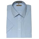 Light Blue Short Sleeve Dress Shirt