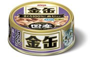 アイシア　GCM-24　金缶ミニ　まぐろにアジ入り　80g