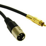 New - 25Ft Pro-Audio Xlr Male To Rca Male Cbl - 40049