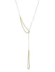 By Boe "Slip Knot Necklace" 14k Gold Filled lariat