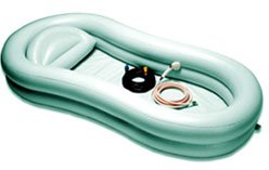 Inflatable Bath Tub Ez Bathe Portable Bathtub With Accessories