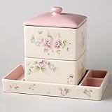 Pfaltzgraff Tea Rose Stoneware Coffee Center