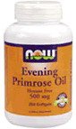 Evening Primrose Oil 250 Softgel 500 mg ( Cold Pressed Oil ) By NOW Foods