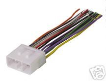 Stereo Wire Harness Suzuki Grand Vitara 99 00 01 02 (car radio wiring installation parts)